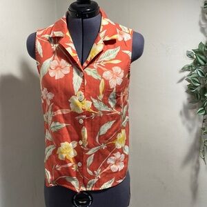 Tommy Bahama silk Top size XS
